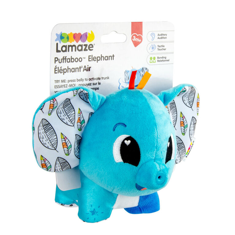 Éléphant Peek and Puff
