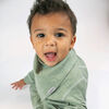 Juddlies - Breathe EZE 2PC Bandana Bib Olive + Denim Fleck