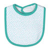 Necessities By Tendertyme  5 Piece Bib and Sock set :Aqua Daisy
