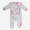 Minnie MouseSleeper Grey 0M