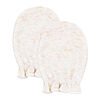 Naturelle 3 Pack Mitts: Beige 0-6M