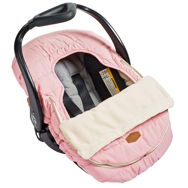 JJ Cole Car Seat Cover - Blush Pink