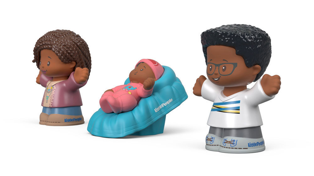 Fisher Price Little People Big Helpers Family Blue
