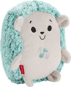 Fisher-Price Calming Vibes Hedgehog Soother Plush Sound Machine for Baby, Blue