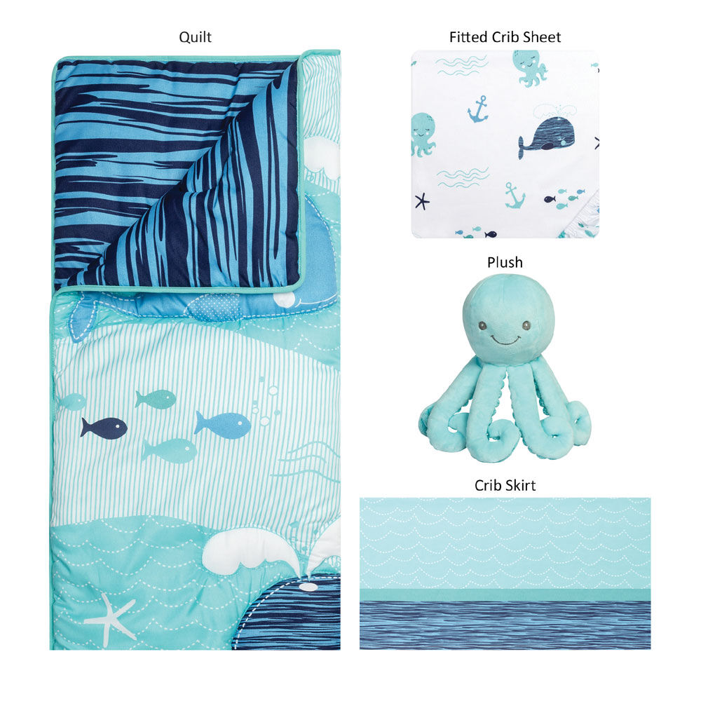 Nautical crib bedding best sale babies r us