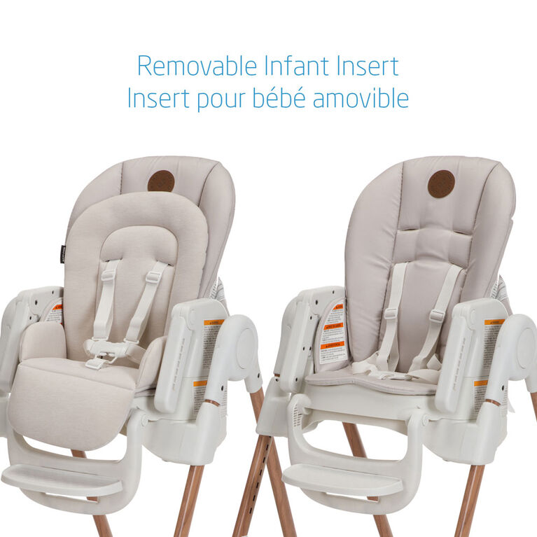 Chaise Haute Minla + Siège Berçant Kori - Sand Horizon Maxi-cosi - Clément