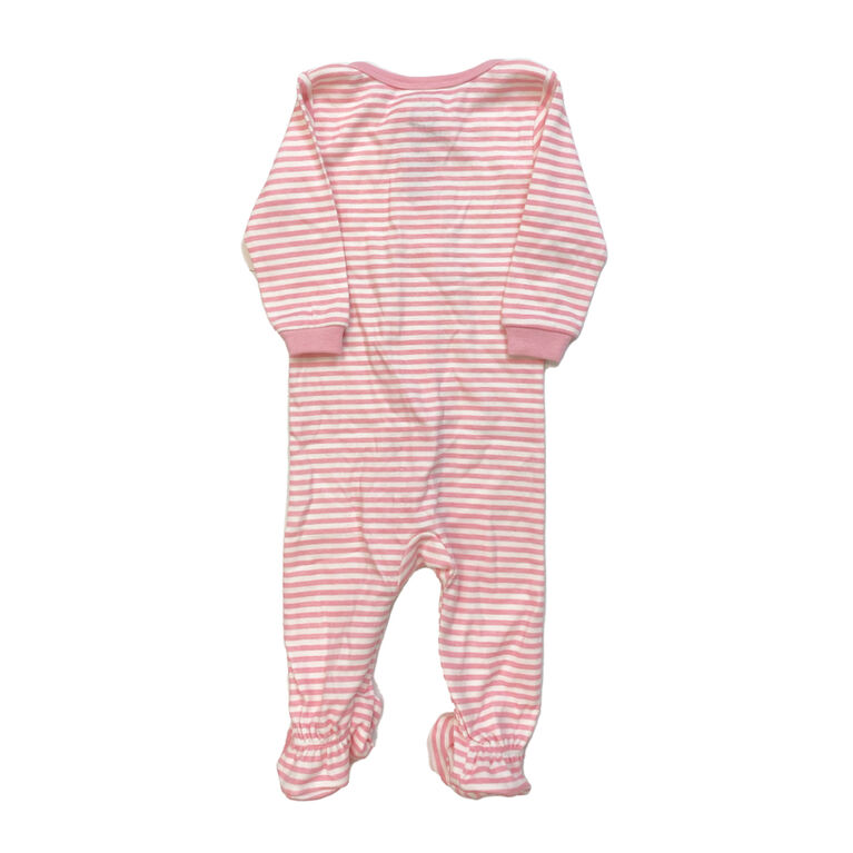 CoComelon – Combinaison pyjama de printemps – Blanc/rose