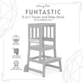 2-In-1 Learning TowerandStep Stool Coolgry