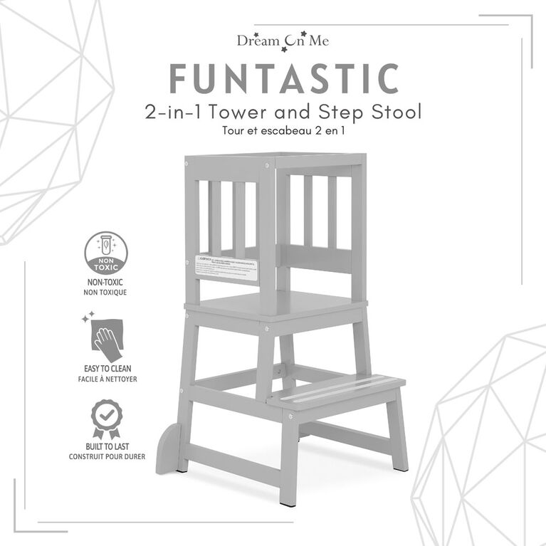 2-In-1 Learning TowerandStep Stool Coolgry