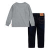 Ensemble de Pantalons Levis - Gris - Taille 4T