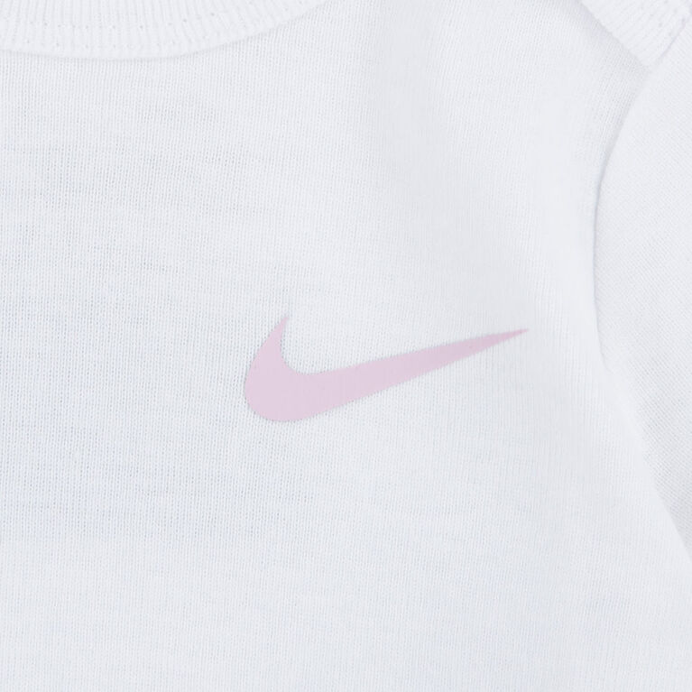 Nike 3 Pack Bodysuit - White