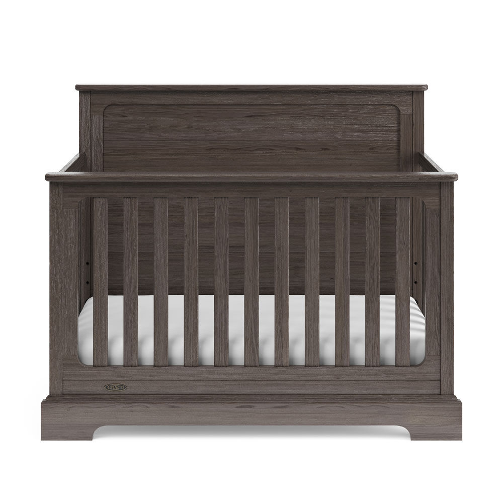 slate grey crib