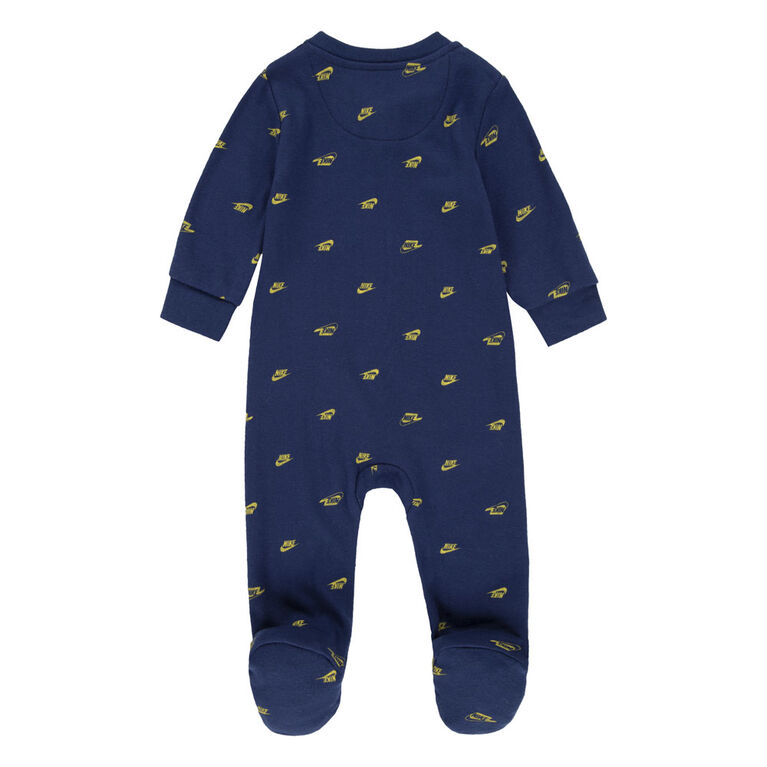 Nike Coverall - Midnight Navy - Size 3M