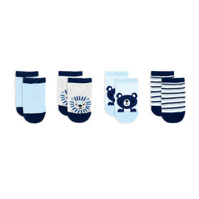 So cute by Baby Mode Lot de 4 Chaussettes  : Animaux