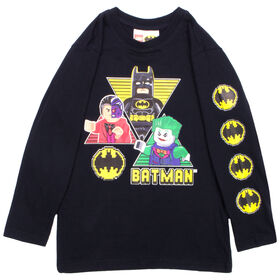 Lego Batman T-shirt &agrave; manches longues noir
