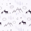Lumberjack Moose 3 Piece Crib Bedding Set