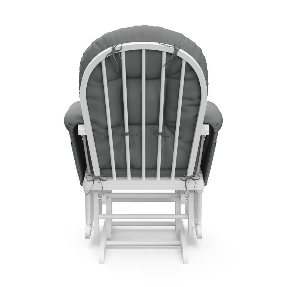 storkcraft glider with ottoman
