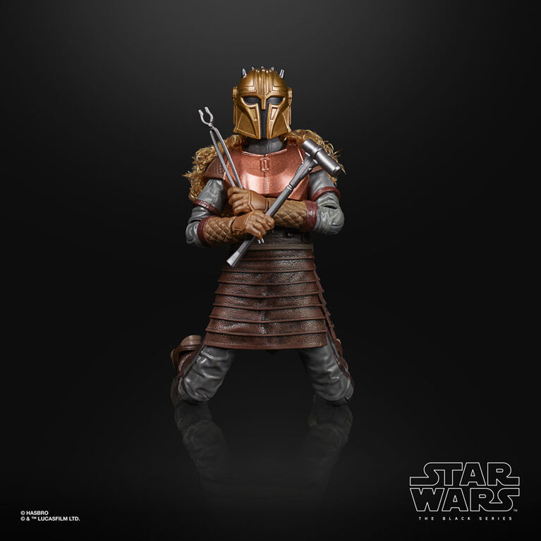 Star Wars The Black Series, figurine articulée de collection The Armorer de 15 cm, The Mandalorian - Édition anglaise - Notre exclusivité