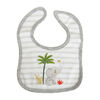 Koala Baby - Lot De 5 Bavettes En Jersey Motif Éléphant Gris