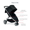 Britax B-Lively & B-Safe Gen2 Travel System, Eclipse Black SafeWash