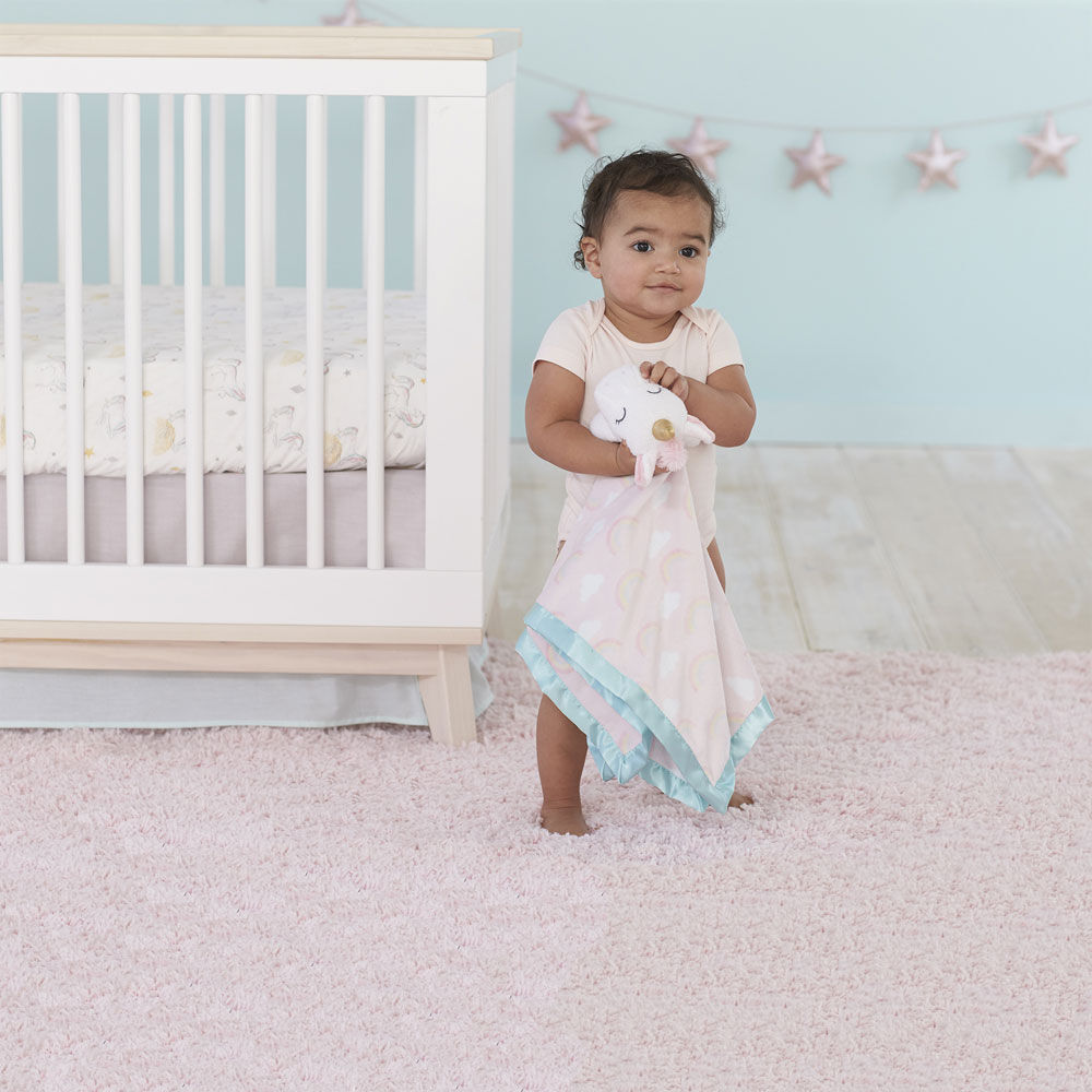 Just born crib skirt top