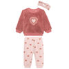 PL Baby  3 piece set  hearts 12M