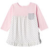 Just Born Baby Girls' 2-Piece Organic Tunic and Pant Set - Lil' Lamb 6-9 months