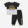 Warner Brothers Batman 2 Piece Top/Jogger Set Black 18-24 Months