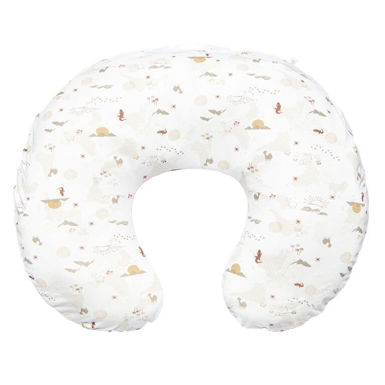 Perlimpinpin-Coussin d'allaitement en bambou-DÉSERT