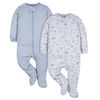 Gerber Childrenswear - 2 Pack Sleep N Play - Puppy Playground - 6-9M