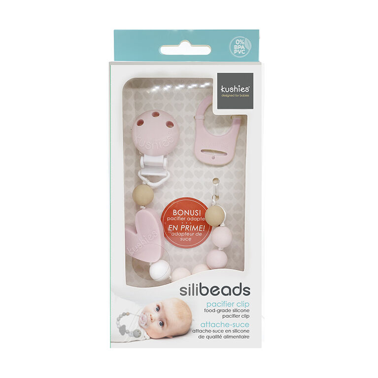 Silibeads attache-suce en silicone coeur