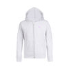 PUMA Fleece Zip Up Hoodie White 6X