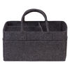 Sammy and Lou Charcoal Gray Felt Storage Caddy