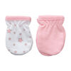 Koala Baby 2 paires de mitaines anti-e?gratignures - Etoiles Rose.