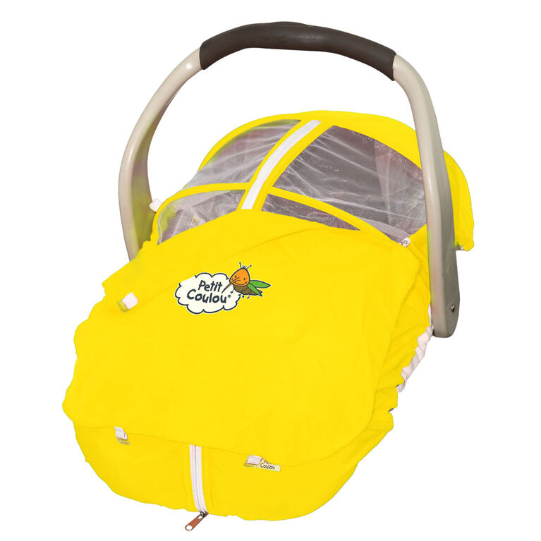 Petit Coulou Summer Car Seat Cover - Yellow