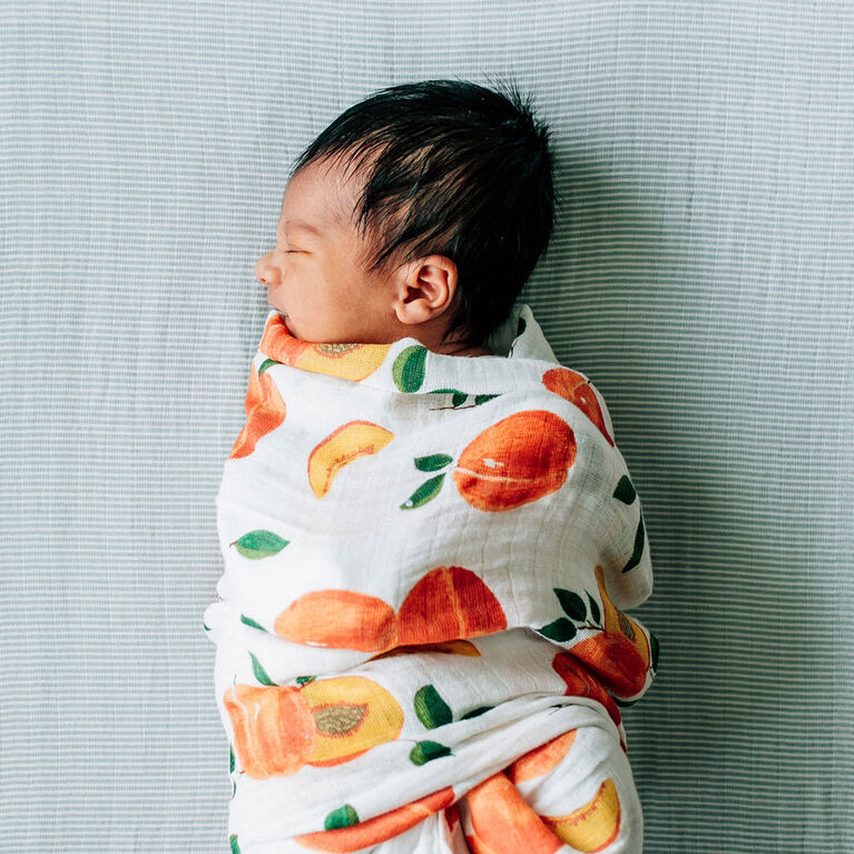 Red Rover - Cotton Muslin Swaddle Single - Peachy - R Exclusive