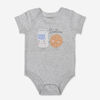 Rococo Bodysuit Gray 3-6 Months