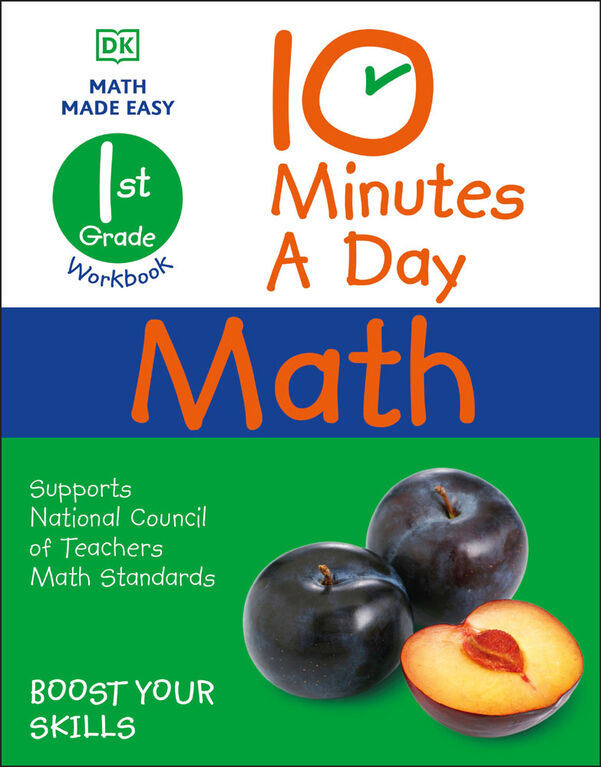 10 Minutes a Day Math, 1st Grade - English Edition