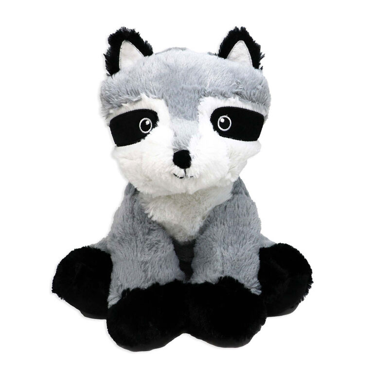 Plushies by Baby Mode Plush Grey Raccoon Toy- 11"