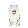 Sterling bébé Ensemble à pieds 3 pièces : Brown Lion