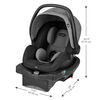 Siège d'auto pour bébés Evenflo GOLD SensorSafe LiteMax DLX avec patte de chargement SafeZone, Pierre de lune - Notre exclusivité