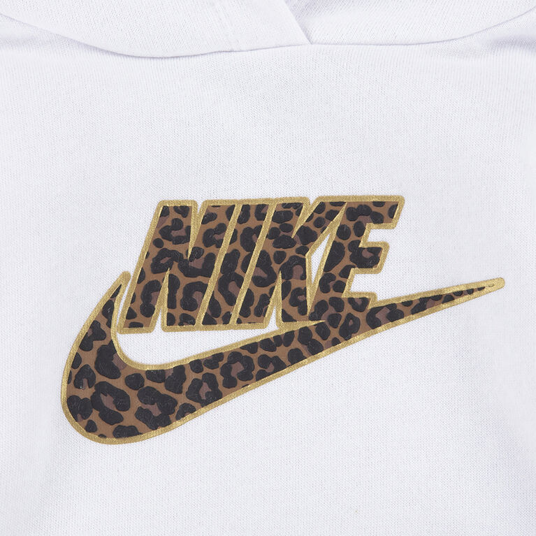 Nike Hoodie and Legging Set White Leopard