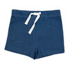 Mini Hop 3 Piece Blue Short Set: Animals