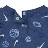 Nike Sports Ball Romper - Diffused Blue