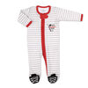 Koala Baby Hockey Stripes Zip Up Sleeper, Newborn