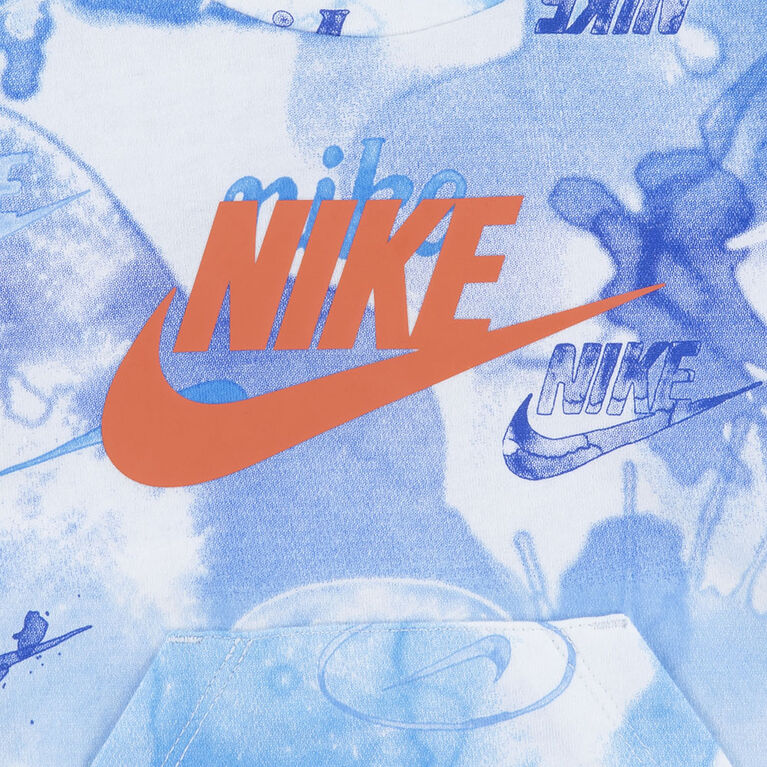 Combinaison Nike - Blanc/Bleu - Taille Nouveau-Née