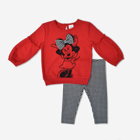 Minnie Mouse 2 Piece Legging Set Red