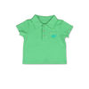 Koala Baby Short Sleeved Green Golf Shirt with Pocket Detail - 3-6 Months