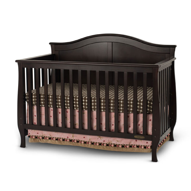 Child Craft Camden 4-in-1 Convertible Crib - Jamocha