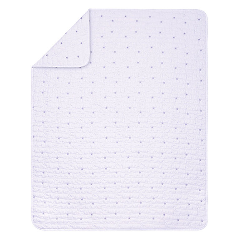 Sammy & Lou Nursery Quilt -Moon & Stars